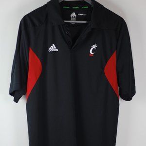 University of Cincinnati Adidas Climalite Polo